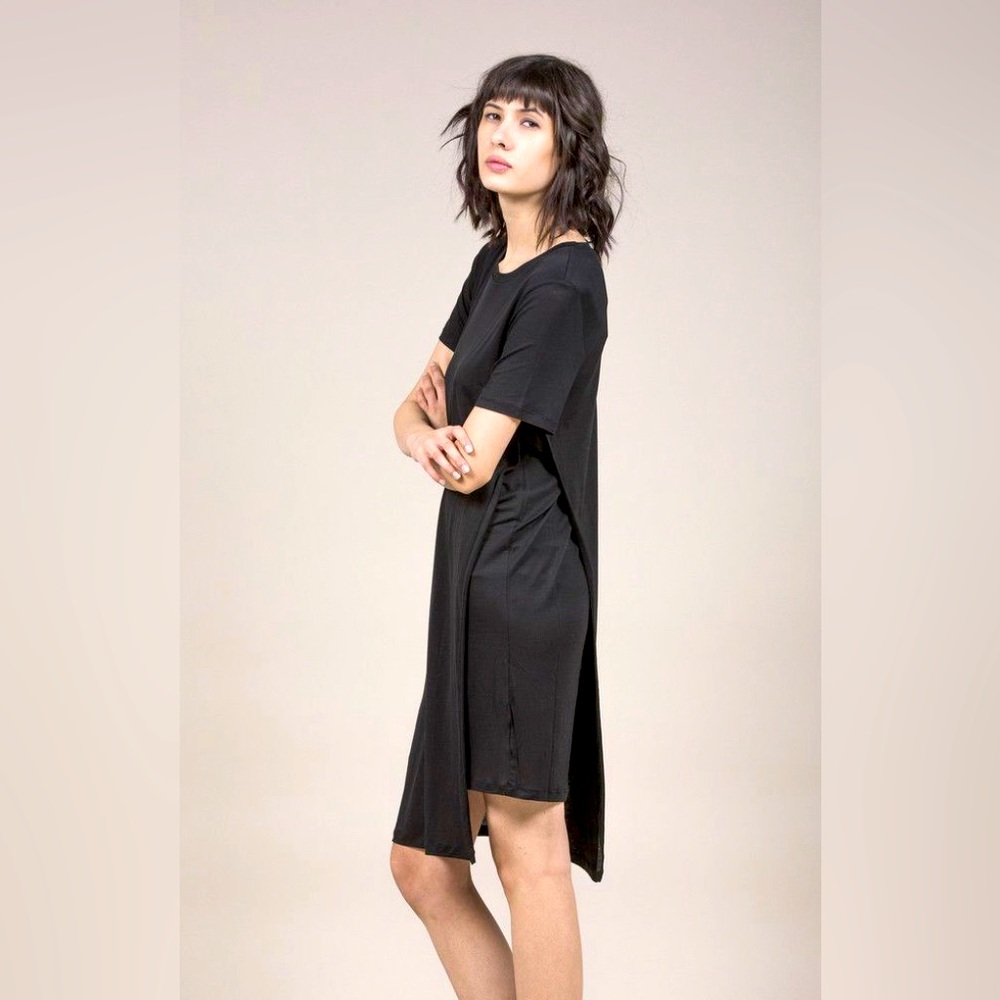 Acne Studios Obelia Tencel Dress Black Size Medium